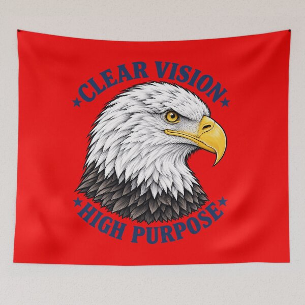 Item preview, Clear Vision Higher Purpose Eagle  designed and sold by Tara's Nature Shop.
