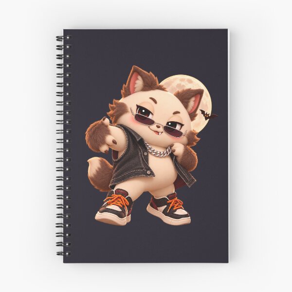 Item preview, Kawaii Halloween Wolf Streetwear Mochi designed and sold by ImagenFusionP.