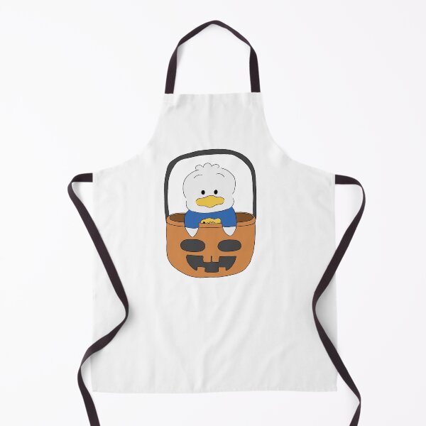 Item preview, Cute Sanrio Character Ahiru No Pekkle in Pumpkin Basket Halloween Kawaii Fall Illustration designed and sold by Iska-Designs.