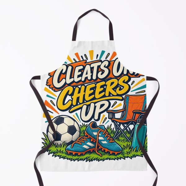 Item preview, Cleats On Cheers Up Soccer Family Art designed and sold by CheerfulNest.