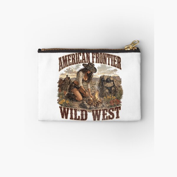 Item preview, American Frontier Wild West Cowgirl Campfire Design designed and sold by castillomiami.