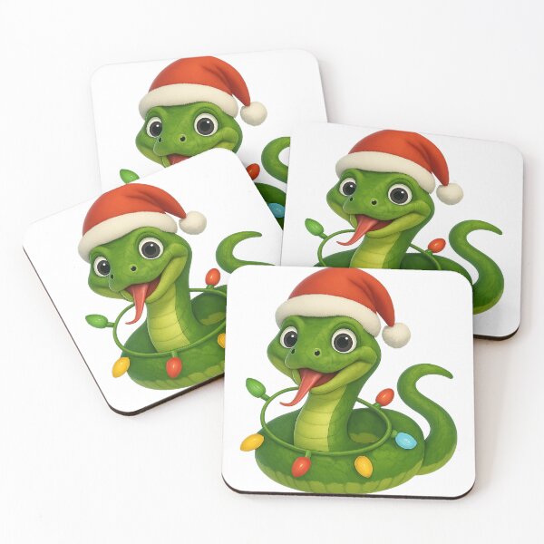 Item preview, Grass Snake Christmas Lights designed and sold by Sillytoe.