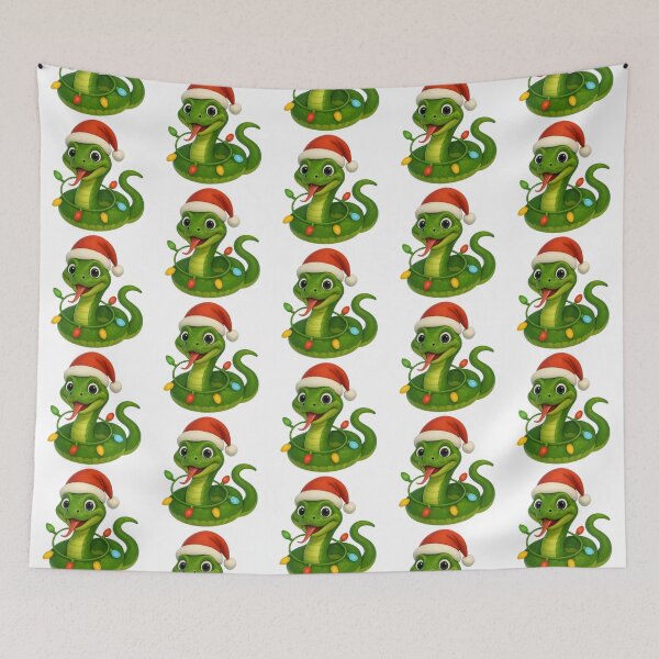 Item preview, Luces navideñas de serpiente de hierba designed and sold by Sillytoe.