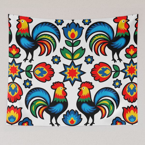 Item preview, Polish Folk Art Slavik Wycinanki Eastern Bohemian designed and sold by ART ATTACK ZONE.