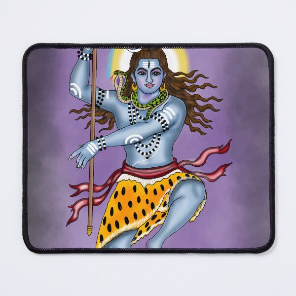 Item preview, Lord Shiva Digital Drawing | Divine Hindu God Artwork & Spiritual Illustration designed and sold by Harshit_Digital_Arts.