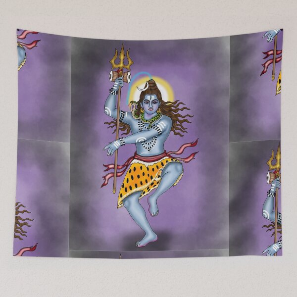 Artikelvorschau, Digitale Zeichnung von Lord Shiva | Göttliche Hindu-Gottheit – Kunstwerk & spirituelle Illustration entworfen und verkauft von Harshit_Digital_Arts.