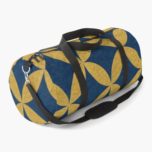 Item preview, Japanese Shippo Pattern Gold and Navy Blue designed and sold by vekotpu.
