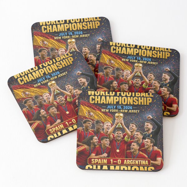 Item preview, SPAIN WINS WORLD FOOTBALL CHAMPIONSHIP - July 19, 2026  designed and sold by DBM Photo Art 1.