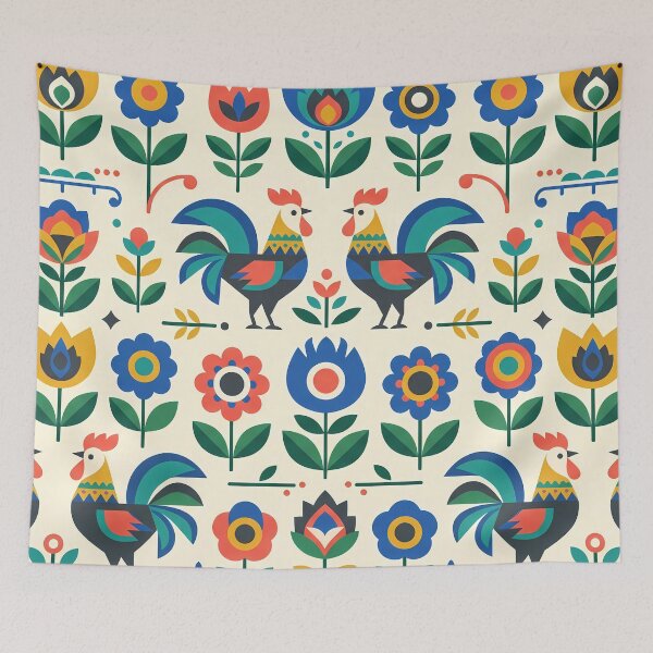 Item preview, 1 Polish Folk Art Slavik Wycinanki Eastern Bohemian designed and sold by ART ATTACK ZONE.