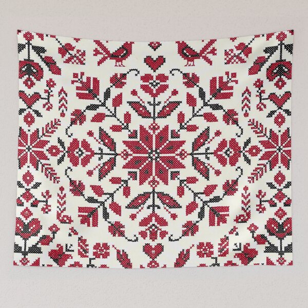Item preview, 2 Polish Folk Art Slavik Wycinanki Eastern Bohemian designed and sold by ART ATTACK ZONE.