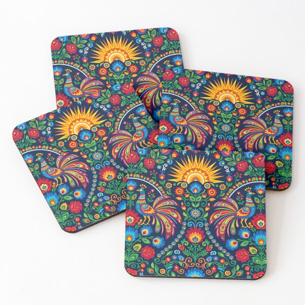 Item preview, 7 Polish Folk Art Slavik Wycinanki Eastern Bohemian designed and sold by ART ATTACK ZONE.