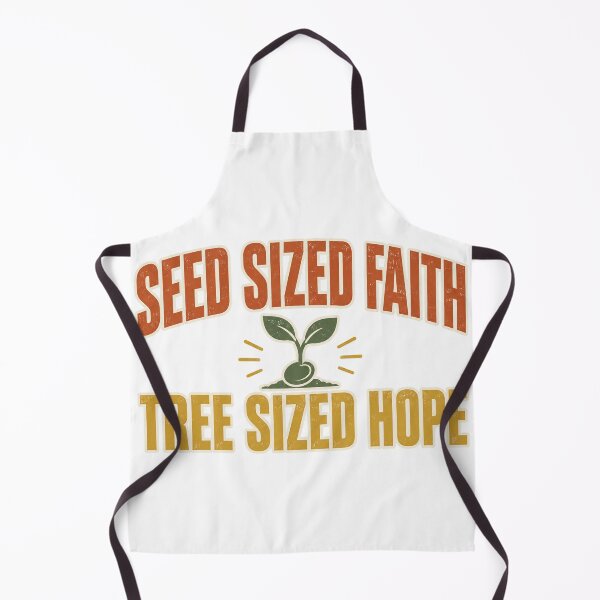 Item preview, Seed Sized Faith Tree Sized Hope Christian Retro designed and sold by eignvalue.