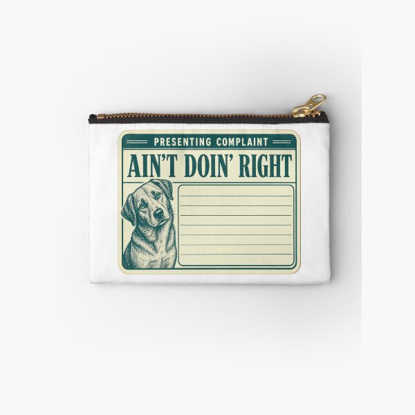 Item preview, Ain't Doin' Right Vet Tech Chart Card designed and sold by BoosterShop.