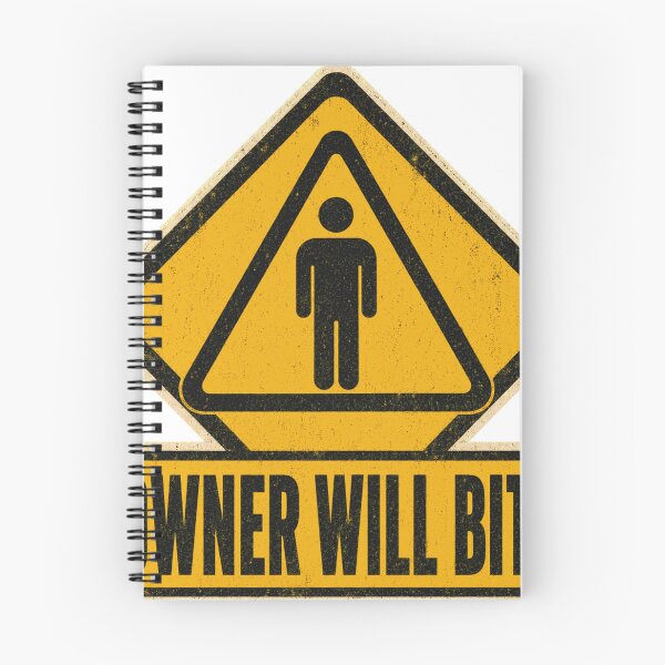 Item preview, Owner Will Bite Vet Clinic Warning Sign designed and sold by BoosterShop.