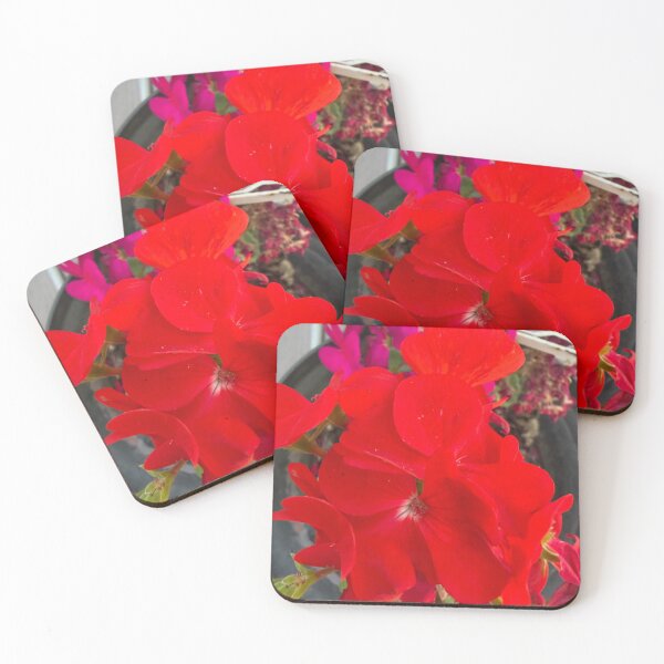Item preview, Vibrant red flower designed and sold by ollvigb.