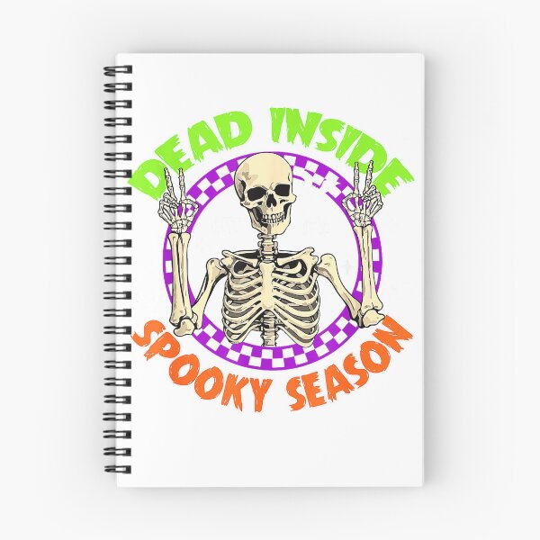 Item preview, Dead Inside But It's Spooky Season Fall Pumpkin Halloween T-Shirt designed and sold by Cute-Pretty.