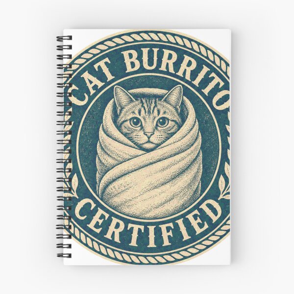 Item preview, Cat Burrito Certified Vet Tech Badge designed and sold by BoosterShop.