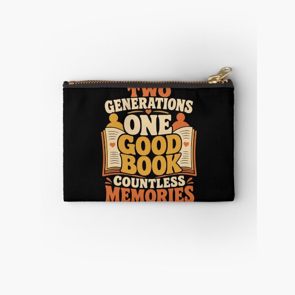 Item preview, Vintage Bookish Two Generations Storytelling Aesthetic designed and sold by PrintivoraHub.