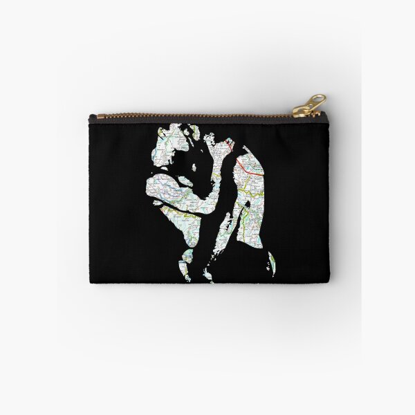 Item preview, Upper Loire Romance – Villeneuve d'Allier & St-Privat Twinks Passionate Kiss Map Art - NLMKArtStudio designed and sold by NLMKArtStudio.