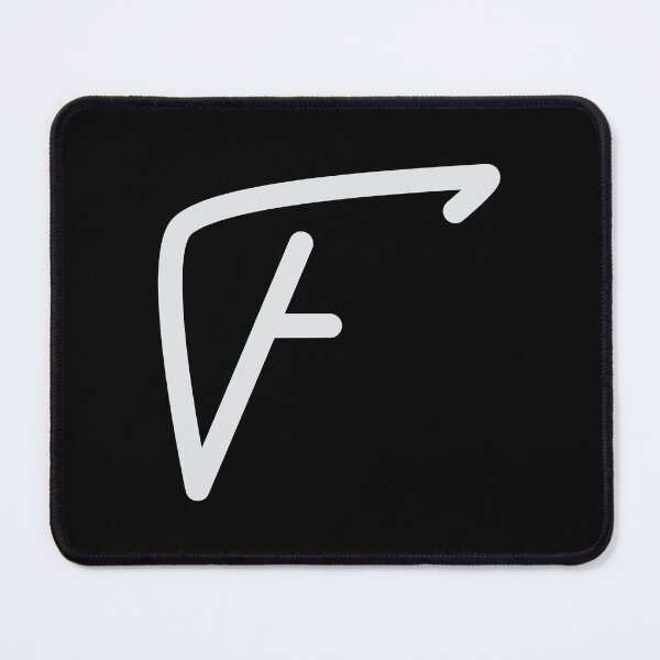 Item preview, Monogram Script F Logo designed and sold by johayatervima.
