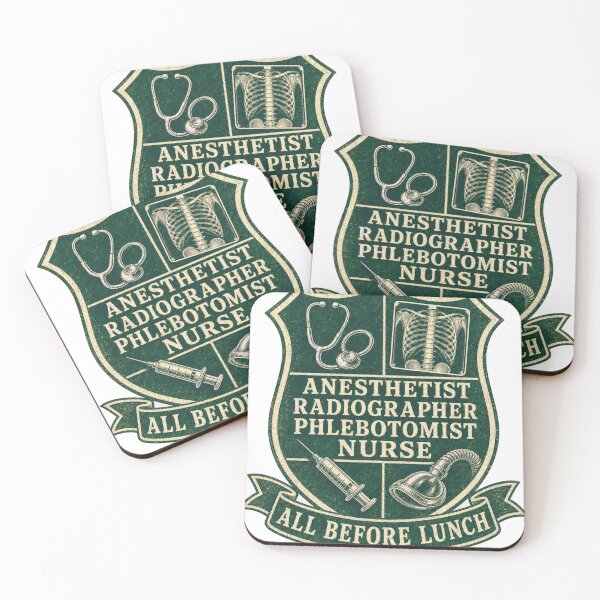 Item preview, Anesthetist Radiographer Nurse All Before Lunch designed and sold by BoosterShop.