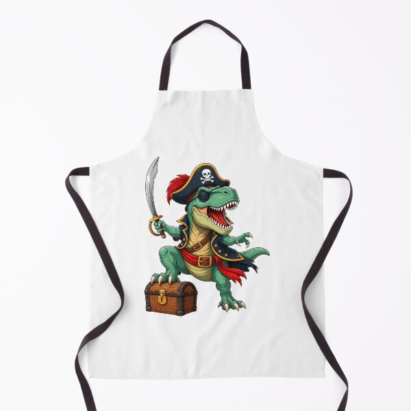 Item preview, dino pirate t-rex dinosaur designed and sold by hugoinkcoast.