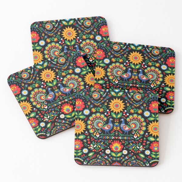 Item preview, Night Polish Folk Art Slavik Wycinanki Eastern Bohemian designed and sold by ART ATTACK ZONE.