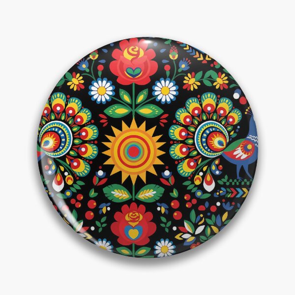 Item preview, Night Polish Folk Art Slavik Wycinanki Eastern Bohemian designed and sold by ART ATTACK ZONE.