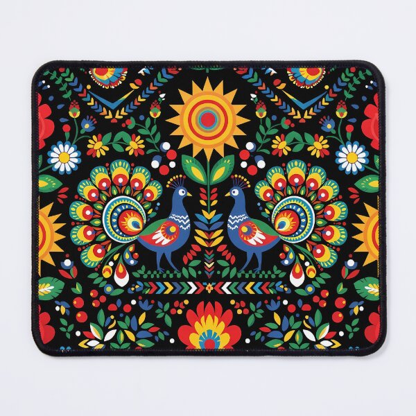 Item preview, Night Polish Folk Art Slavik Wycinanki Eastern Bohemian designed and sold by ART ATTACK ZONE.