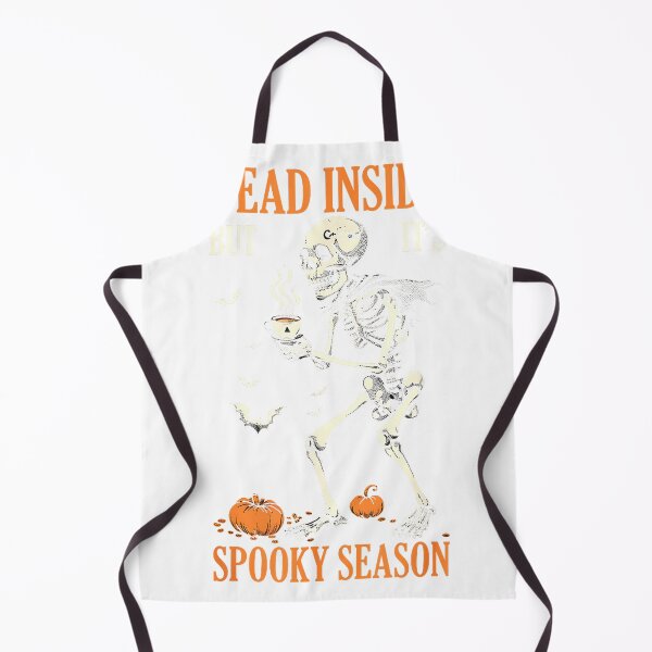 Item preview, Dead-Inside But Its Spooky Season Skeleton Pumpkin Halloween T-Shirt designed and sold by all-shp.