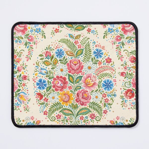 Item preview, Flowers Polish Folk Art Slavik Wycinanki Eastern Bohemian designed and sold by ART ATTACK ZONE.