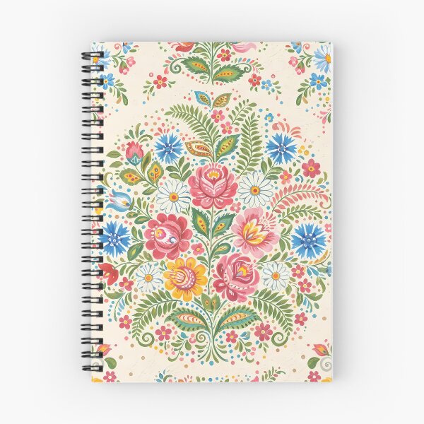 Item preview, Flowers Polish Folk Art Slavik Wycinanki Eastern Bohemian designed and sold by ART ATTACK ZONE.