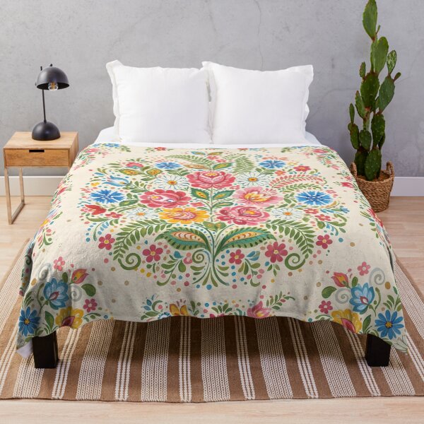 Item preview, Flowers Polish Folk Art Slavik Wycinanki Eastern Bohemian designed and sold by ART ATTACK ZONE.
