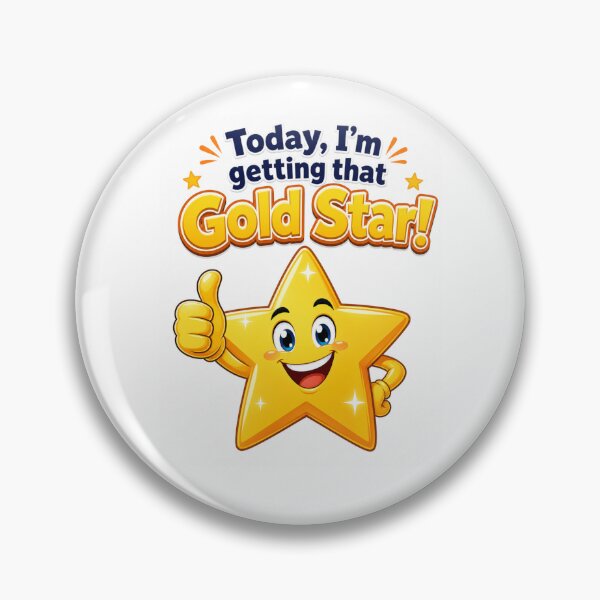Item preview, Gold Star designed and sold by 5PointsDigital.