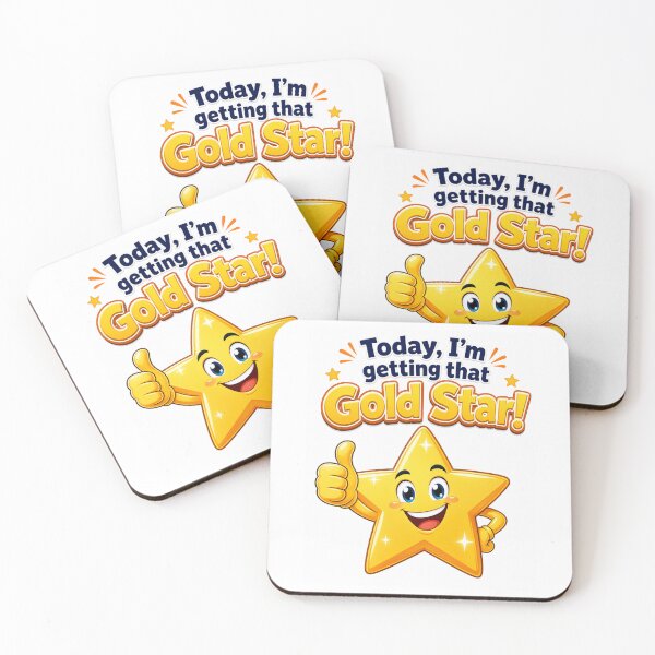Item preview, Gold Star designed and sold by 5PointsDigital.