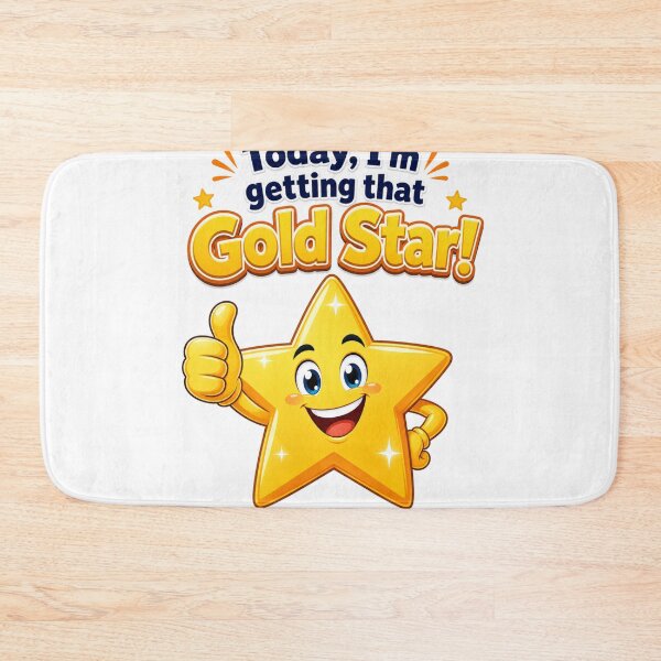 Item preview, Gold Star designed and sold by 5PointsDigital.