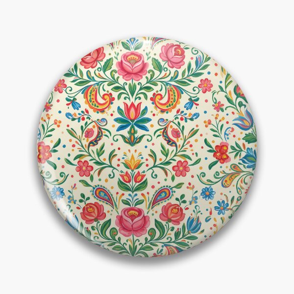 Item preview, Roses Polish Folk Art Slavik Wycinanki Eastern Bohemian designed and sold by ART ATTACK ZONE.