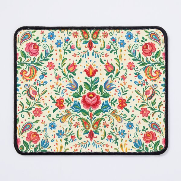 Item preview, Roses Polish Folk Art Slavik Wycinanki Eastern Bohemian designed and sold by ART ATTACK ZONE.
