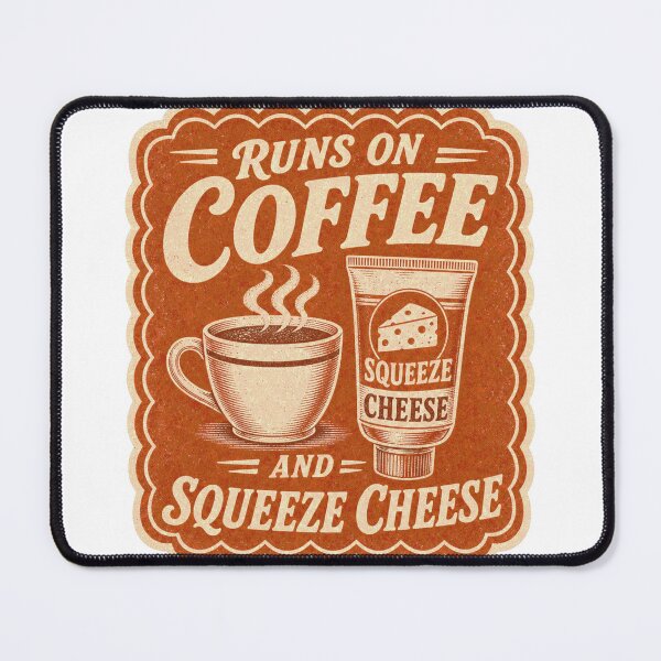 Item preview, Runs On Coffee And Squeeze Cheese Vet Tech designed and sold by BoosterShop.
