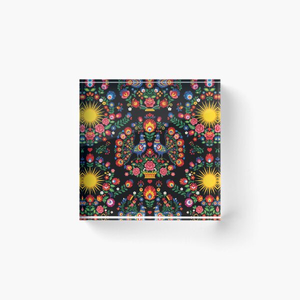 Item preview, Sunshine Polish Folk Art Slavik Wycinanki Eastern Bohemian designed and sold by ART ATTACK ZONE.