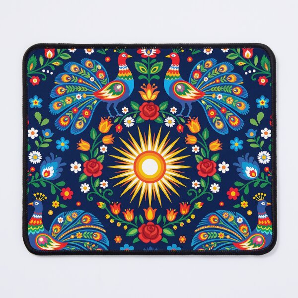 Item preview, Yellow Polish Folk Art Slavik Wycinanki Eastern Bohemian designed and sold by ART ATTACK ZONE.