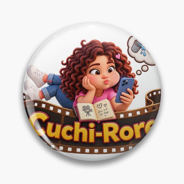 Item preview, Cuchi-Rore Curious Girl Movie Night Vibes designed and sold by CUCHIRORE.