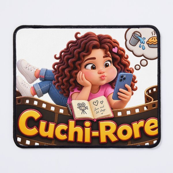 Item preview, Cuchi-Rore Curious Girl Movie Night Vibes designed and sold by CUCHIRORE.