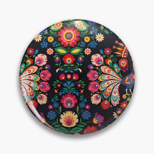 Item preview, Blues Polish Folk Art Slavik Wycinanki Eastern Bohemian designed and sold by ART ATTACK ZONE.
