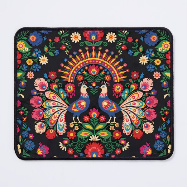 Item preview, Blues Polish Folk Art Slavik Wycinanki Eastern Bohemian designed and sold by ART ATTACK ZONE.