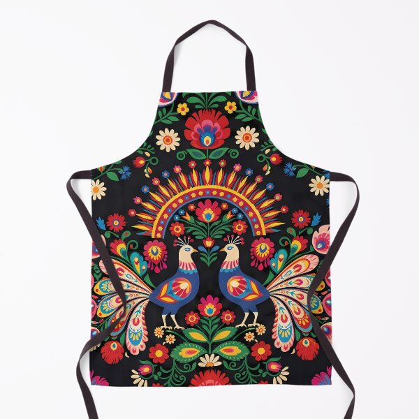 Item preview, Blues Polish Folk Art Slavik Wycinanki Eastern Bohemian designed and sold by ART ATTACK ZONE.
