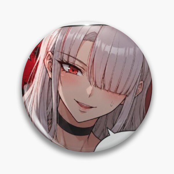 Item preview, Dark Anime Girl Sticker – Red Eyes Manga Panel Savage Aesthetic Art designed and sold by MeowLoka ⭐⭐⭐⭐.