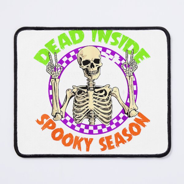 Item preview, Dead Inside But It's Spooky Season Fall Pumpkin Halloween T-Shirt designed and sold by VibeCrafteria.