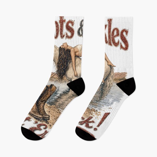 Item preview, Boots & Buckles Western Cowgirl Horse Design designed and sold by castillomiami.