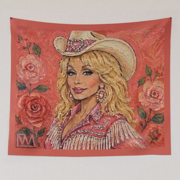Item preview, Rhinestone Rose Dolly designed and sold by VincentMichaelDesigns.